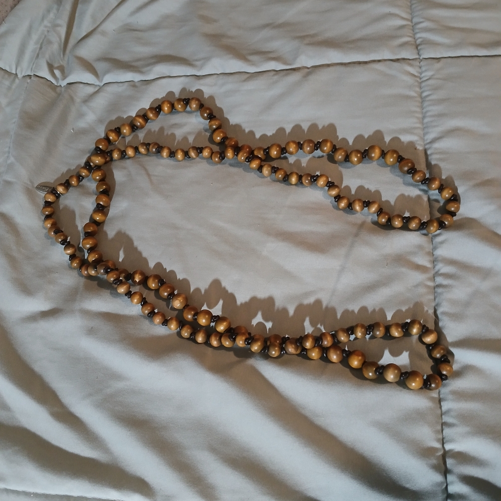 Brown Beaded Necklace